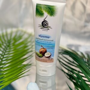 ครีมนวดผมบำรุงล้ำลึก ผสมน้ำมันมะพร้าวและว่านหางจระเข้